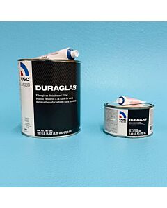 Duraglass Filler Putty  Quart + BPO Hardener