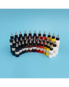 Pigments in 1 oz., 2 oz., 4 oz., and more